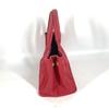 PRADA Logo Canapa SS MINI Bag Tote Bag Hand Bag Canvas Red