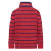 Lazy Jacks Boys Striped Quarter Zip Sweatshirt