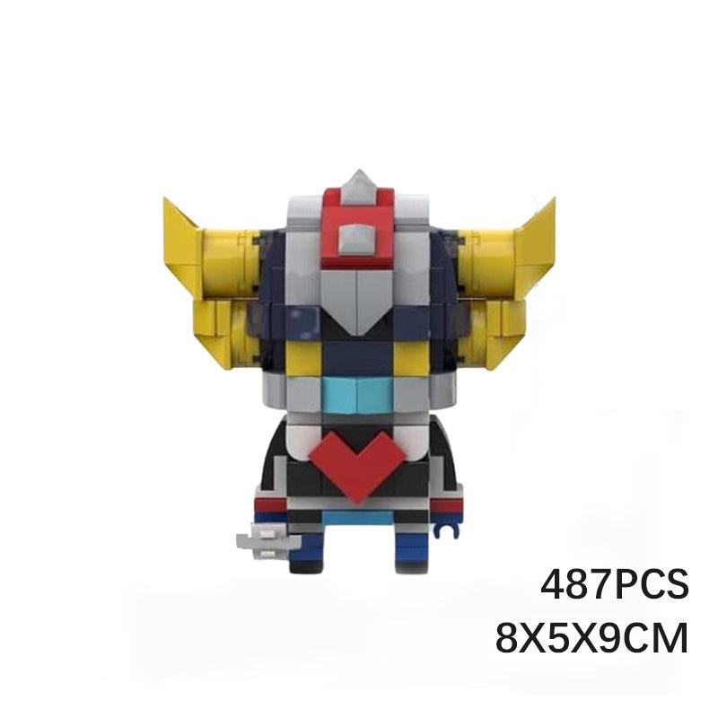 Building Block Compatible, Magic God Z Mecha, Creative Assembly Toy Building Block Small Ornament Children S Educational Intelligence
