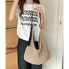 Borsa in Maglia Stile Coreano per Donna Borsa a Spalla Uncinetto Lavorazione a Rete Grande Capacità Borsa da Spiaggia Estiva Borsa a Mano Casual Quotidiana KTB