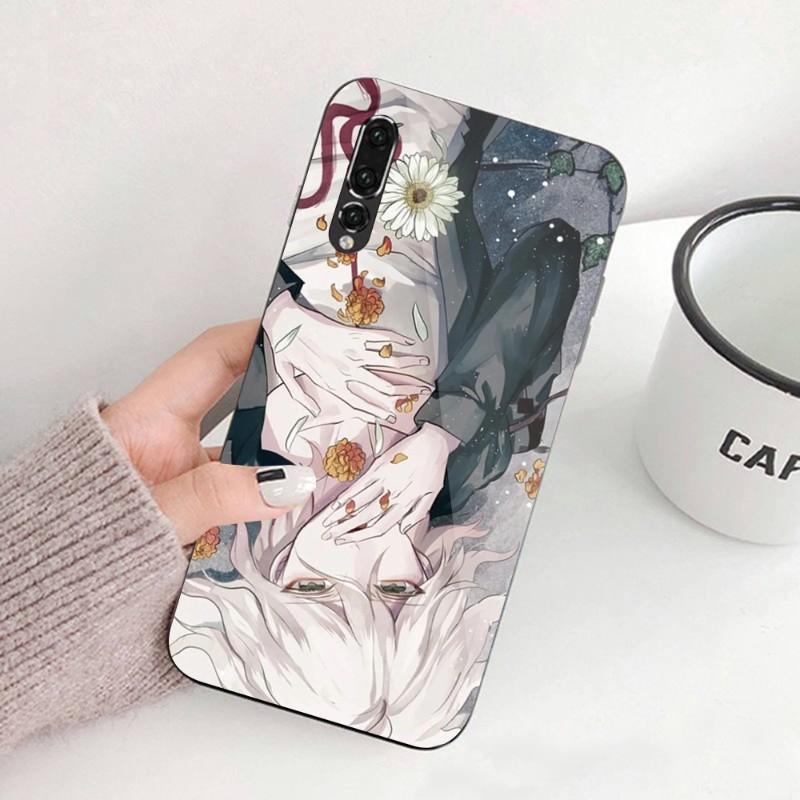 On The Broken Projectile Phone Case For Huawei P50 P40 P30 P20 Pro Mate 40 30 20 Pro Nova 9 8 7 PC Glass Phone Cover
