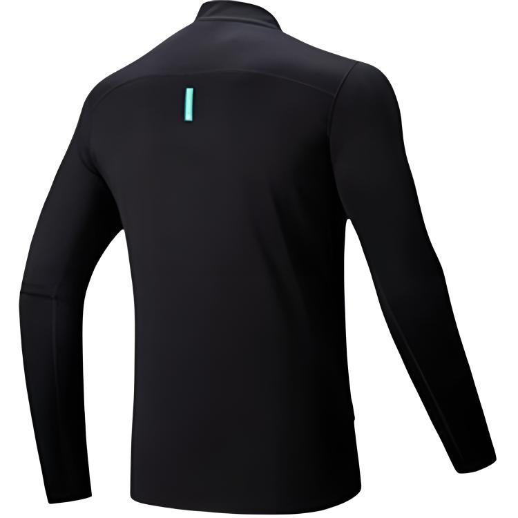 Anta Running Series Stand Collar Casual Color Block Comfortable Versatile Long Sleeve Knit Top Men Tops 152545403N-3