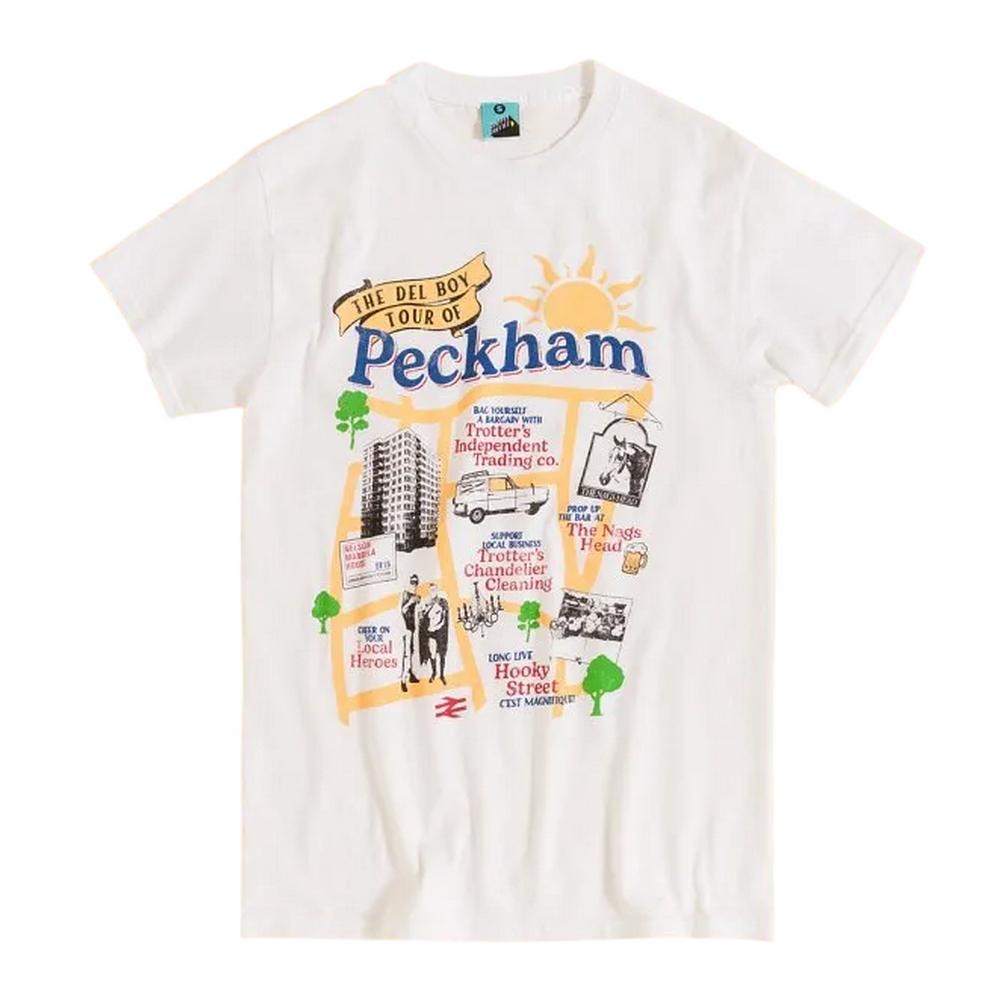 Only Fools And Horses Unisex Adult Inspired Tour Of Peckham T-Shirt