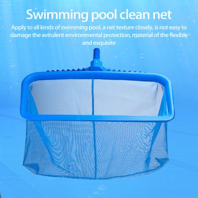 Pool Skimmer Net Larger Capacity Fine Mesh Labor-saving Universal Easy Installation Remove Debris Leaf Skimmer Net Swimming Pool Cleaning