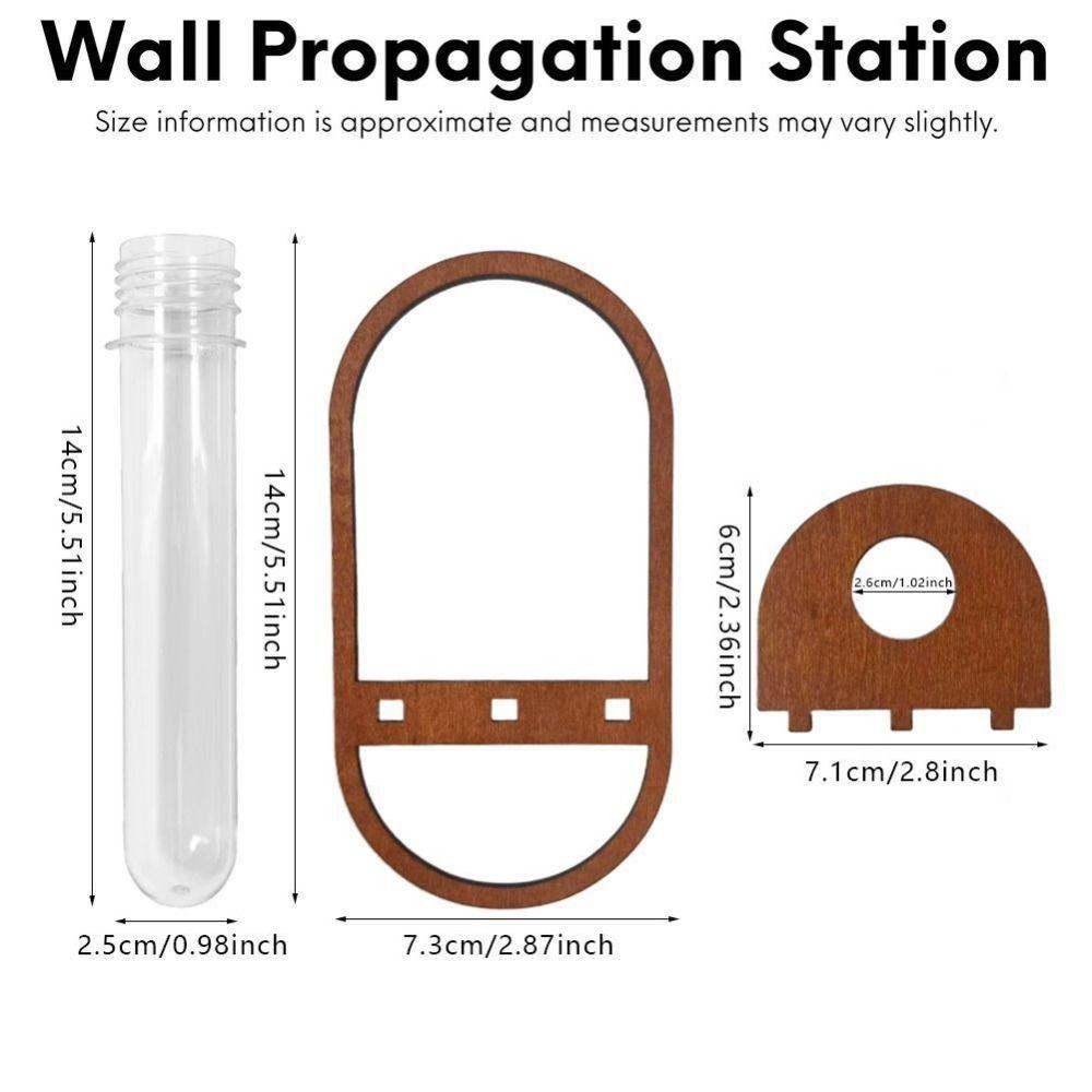 Hydrokultur Pflanzen Wandhängevase Kegelförmiger Blumentopf für Heim- und Bürodekoration