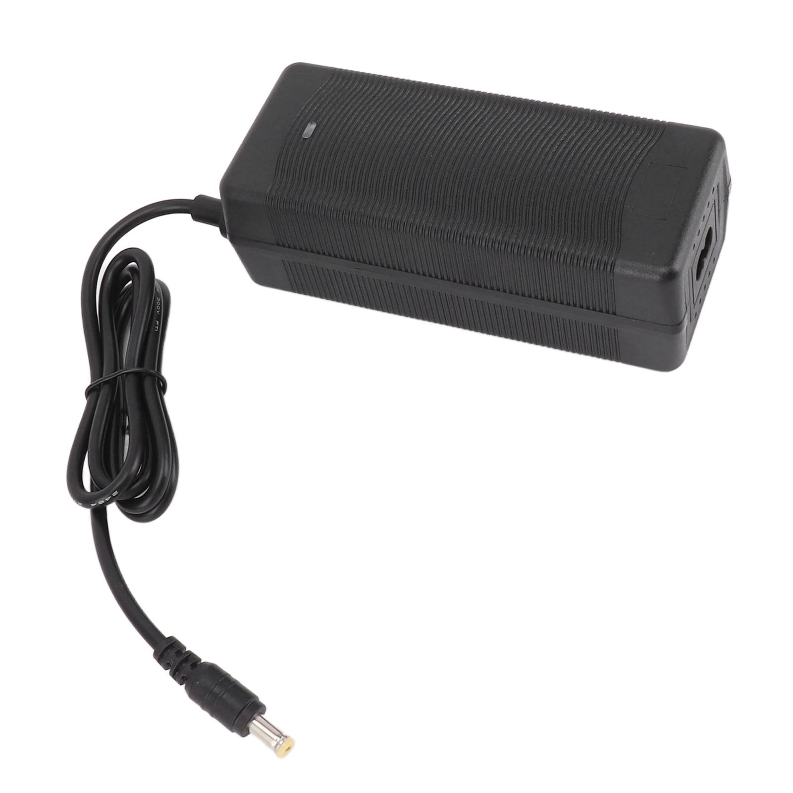 54,6V 2A Elektrische Scooter Batterij    2.1 Hoofd Scooter Voedingsadapter Connector voor Elektrische Fiets black