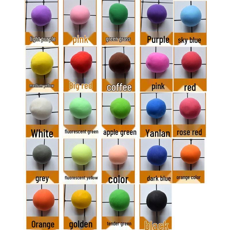 24-Color Children's Clay Set - 100g DIY Space Plasticine Paper Clay