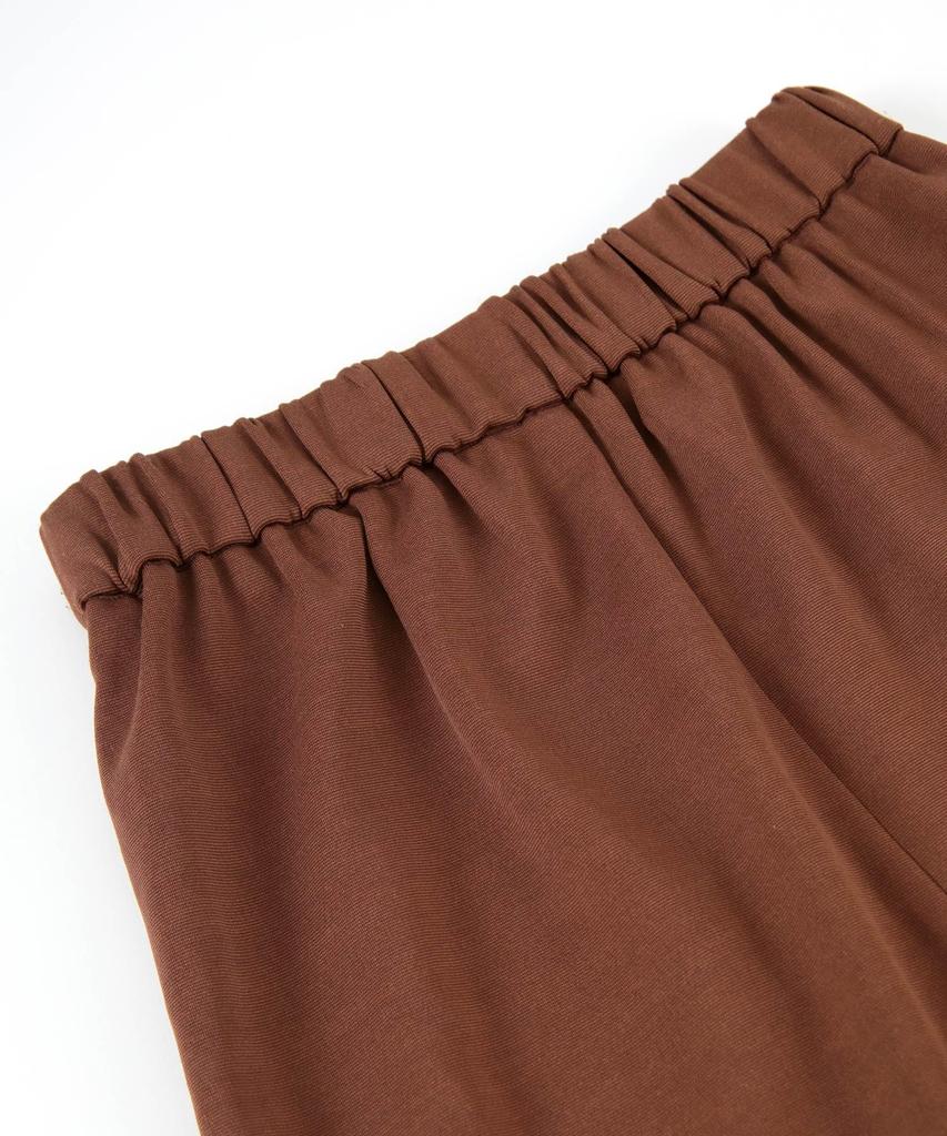 Seedless Pants with Elastic DBXM0451 Women's Maxi-Length Wide-Leg Back, Black,