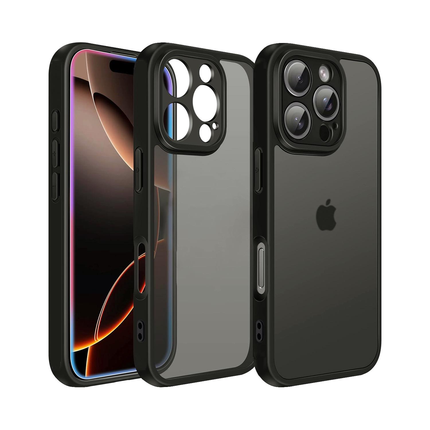 

Magnetic Apple iPhone 15/16 Skin-Feel Drop-Proof Protective Case for 13 Pro iPhone 16 Pro