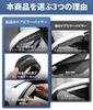[Compatible with Delica Mini] Door Mirror Visor for Cars, 30 Series G T Premium