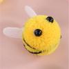 50Pcs Small Bees Decoration Felted Bumblebees Craft Balls For Art Craft Clothing Hat Bag And Baby Showers Decorations