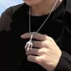A trident pendant ancient Greek mythology necklace for women stainless steel jewelry gift
