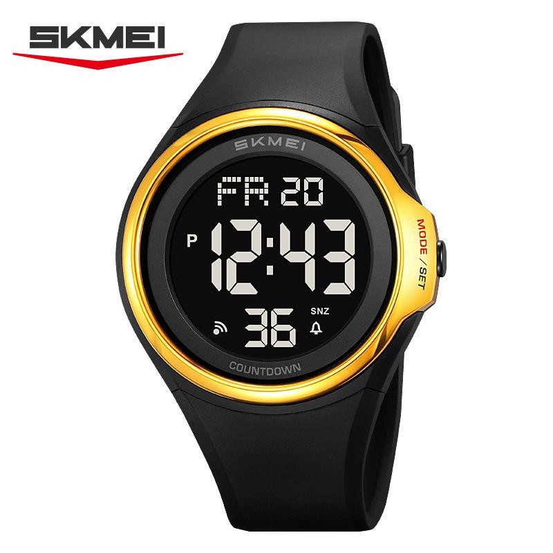 Electronic Watch Fashion Student Electronic Watch Waterproof Outdoor Chronograph Sports Waterproof Student Watch Alarm Clock