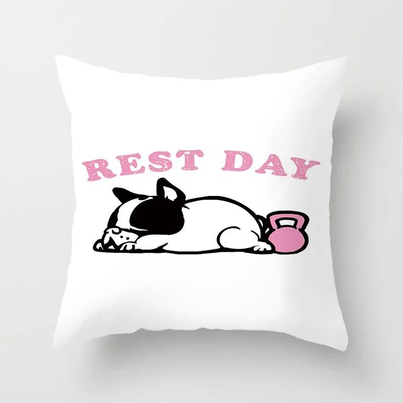 Office Living Room Home Pillowcases Various Animal Cartoon Pattern Pillowcases Car Ornaments