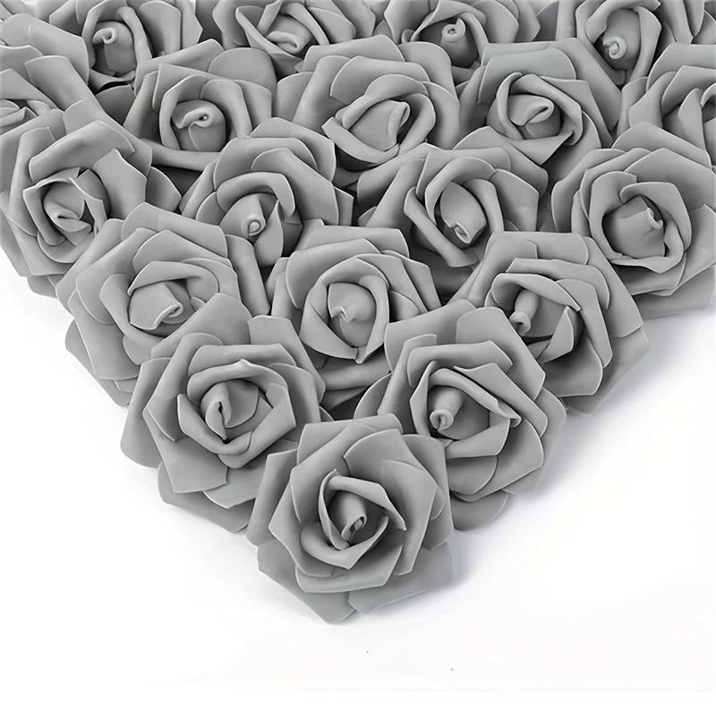 10/20Pcs Artificial Bulk Rose Flower PE Fake Flower for Home Room Dceor Party Halloween Mother's Day Christmas Wedding Decoratio