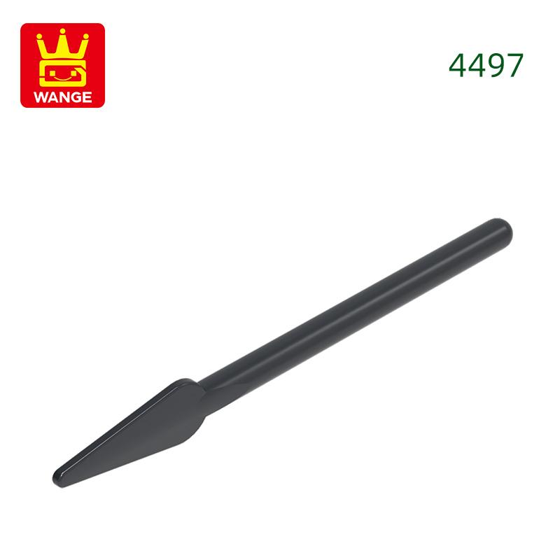 

208Pcs/Lot 4497 Soldier Spear Construction Brick Moc DIY Army Weapon Accessories Works With featuring Bricks Children Playthings Present Bo about 208pcs