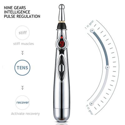 2/3/5 Köpfe Elektronischer Akupunkturstift Sicherer Akupunktur Elektrischer Massagestift 9. Gang Meridianenergie Meridianstift Hals