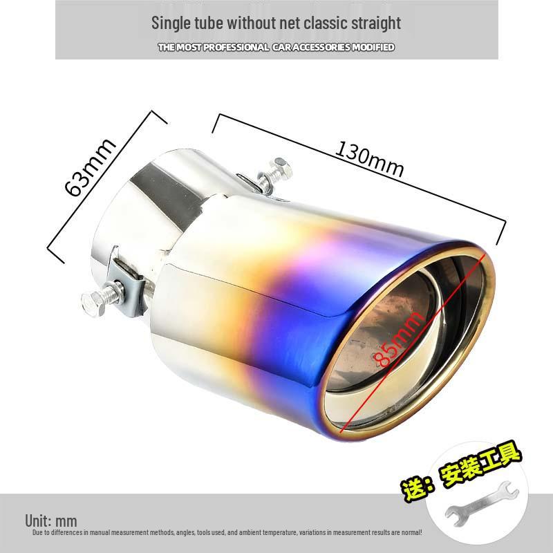 2013-2021 Mitsubishi Outlander Dual-Exhaust System: Dual-Pipe, Single-Outlet for Exhaust Modification