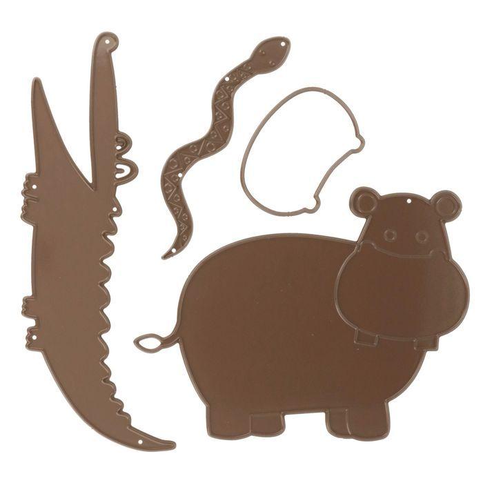 Hippopotamus and Co. Cutting Dies