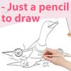 10Pcs Anime Game Tung Tung Tung Sahur Coloring Drawings Stationery Italian Brainrot Coloring Books Funny Tralalelo Stick Figures