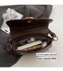 Versatile Women's Crossbody Underarm Bag - 2024 Autumn/Winter Trend, Fashionable One-Shoulder Small Square Design