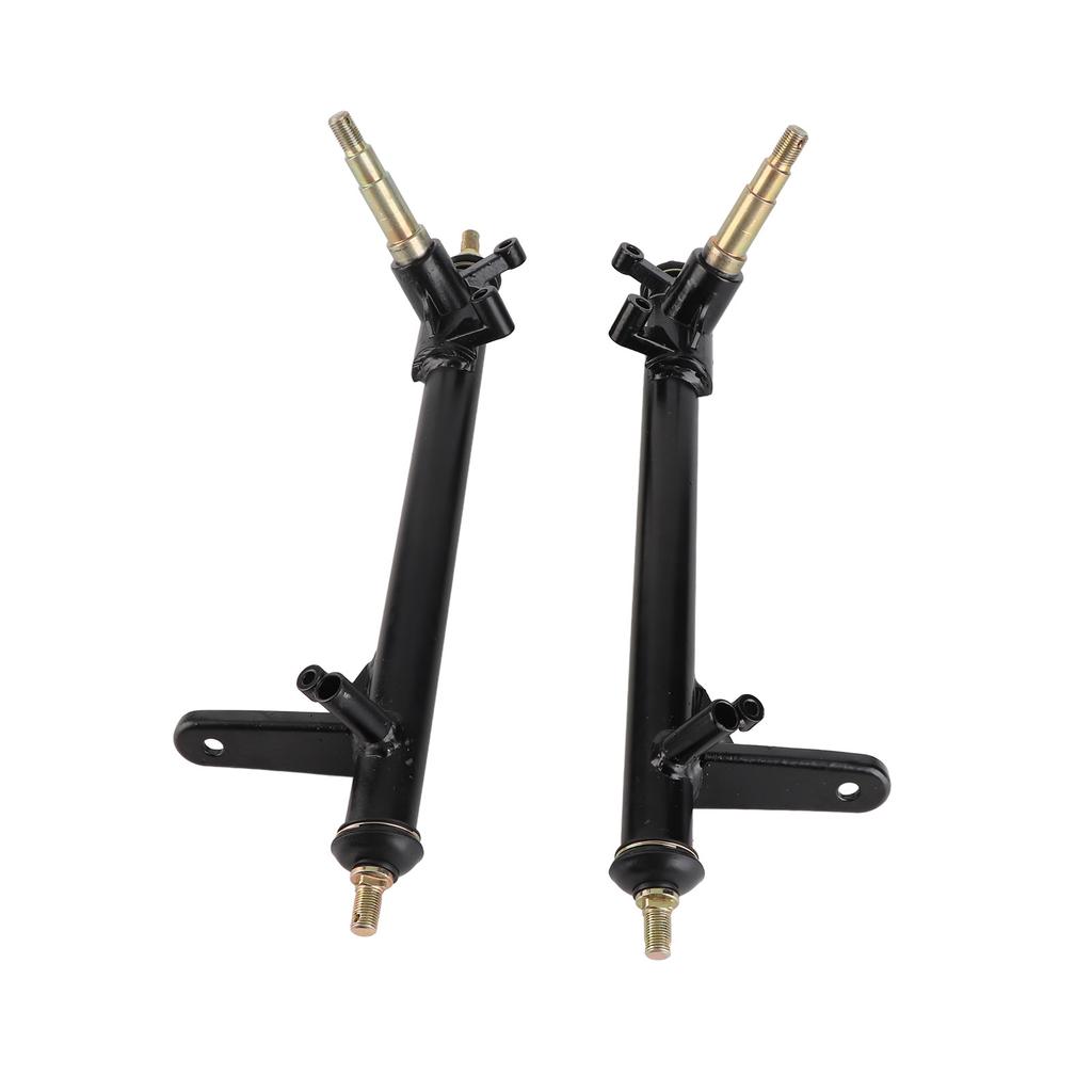 1 Pair 420mm Steering Strut Knuckle Spindle Metal Alloy for 150cc 200cc 250cc Go Kart Quad Bike