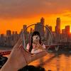 Tragbarer Reise-Selfie-Spiegel, HD-Rundkonvexspiegel für Vlogging & Make-up, Handgehaltene Foto-Requisiten, Foto-Accessoire im Ins-Stil