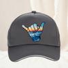Beach Hanging Loose Surfing Hawaiian Anime Printing Baseball Cap Vintage Adjustable Dad Hat Funny Trucker Hat