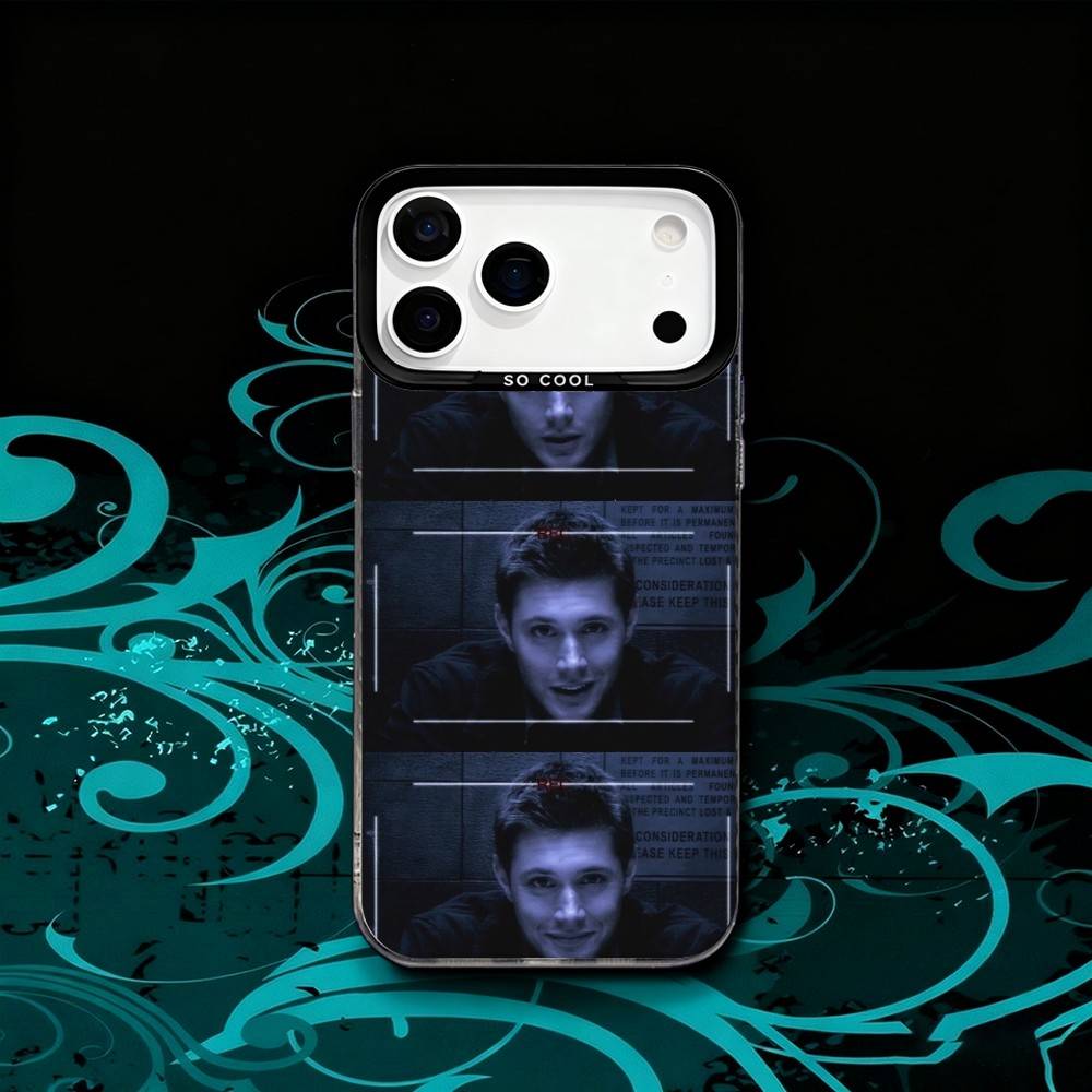 

Чехол для телефона с изображением знаменитости Дин Винчестер для iPhone 17,16,15,14,13,12,X,8,Pro,Max,Plus,SE4,Air,Mini HD Черный IMD Матовый iPhone17promax
