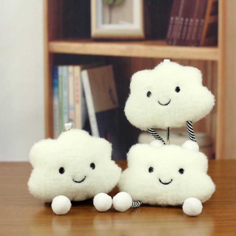 Cozy Adorable Cloud Plush Toy With Short Fur Perfect For Birthday Gifts And Decorations