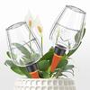 1pc Self Watering Globe System Clear Slow Release Watering Device With Dripper Insert Plastic Plant Watering Control