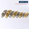 1 Set Door Lock Door Touch Latch Cabinets Interlock Switch Chassis Cabinet Spring Ball Locker Adjustable Brass Door Buckle