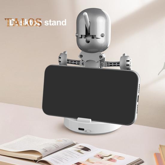 LED Night Light Cute Cartoon Robot Desk Lamp Dimmable Flicker Free USB Rechargeable Bedside Lamp Bedroom Decor
