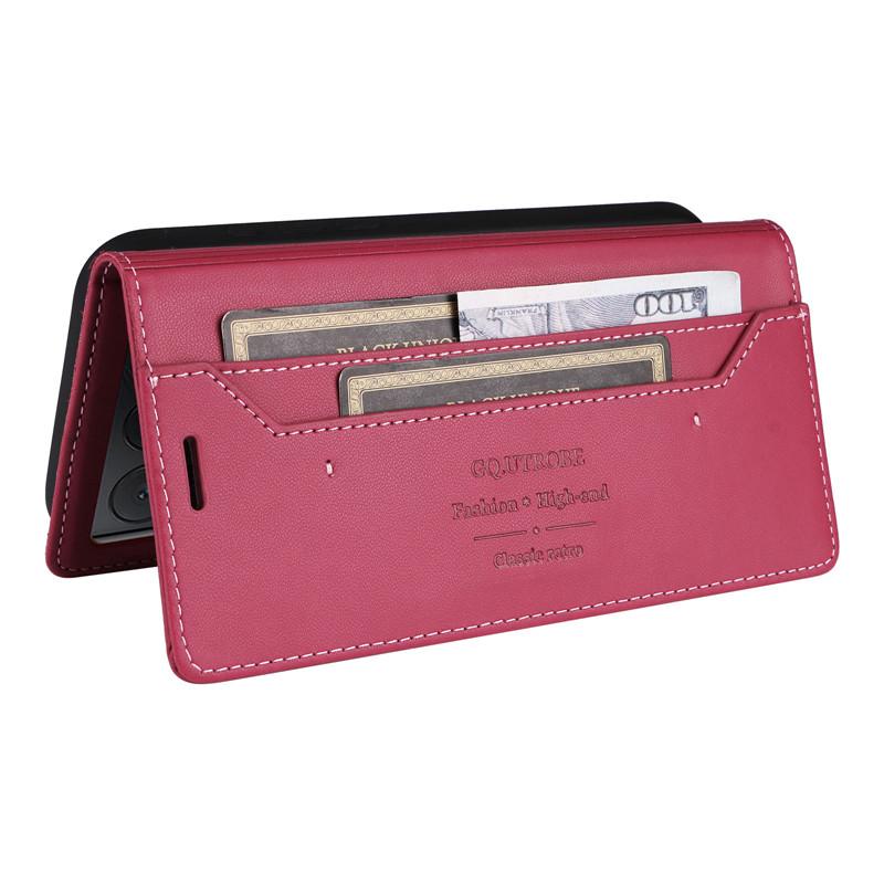 Magnetic Wallet Anti-theft Leather Case For Xiaomi Poco C61 C65 M6 Plus F6 X6 Pro PocoM6 5G 4G Card Holder Phone Book Flip Cover