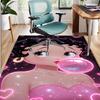 Sexy Doll Pattern Rug, Indoor/Outdoor Mat, for Picnic, Gameroom, Bedroom, Office, Living Room, Home Decor Carpet, Birthday Gift