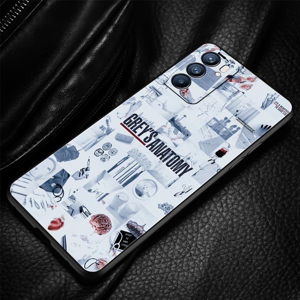 Greys Anatomy Phone Case For Oppo Reno 13 12 11 10 7 F Find X5 X6 A98 A80 A79 A78 A57 A54 A31 A17 Pro 5G Soft TPU Cover Fundas