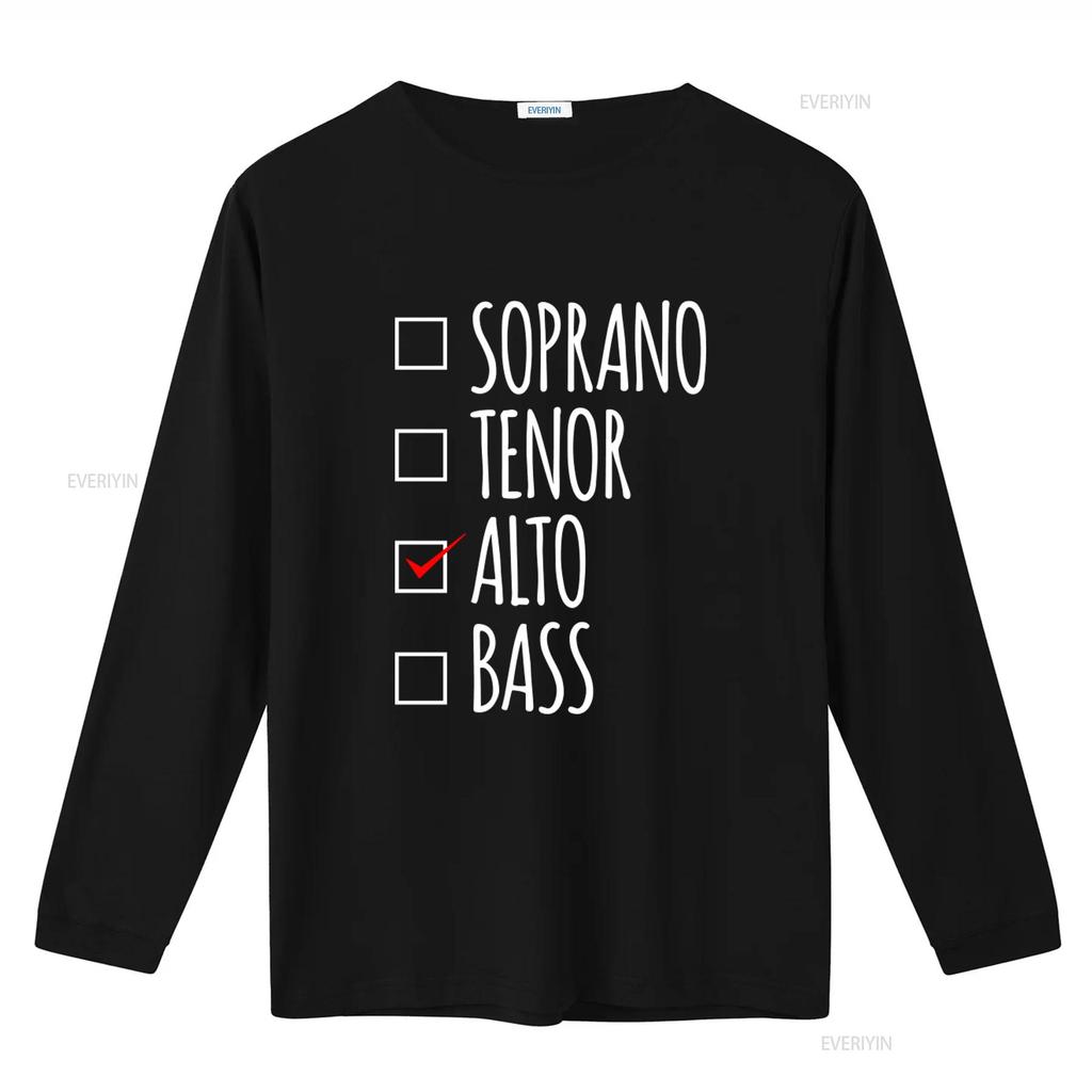 Choir Singing Singer T Shirt for Church Member Soprano Tenor Alto Bass Lover Music Vintage Washed Versatile Comfortable