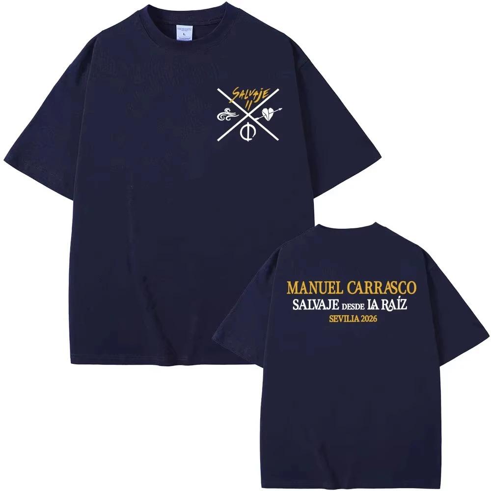 Unisex Unisex Fashion Oneck T Shirts Unisexuel Carrasco Salvaje Desde Ia Raiz Sevilla 2026 Print Tshirt Male Cotton Tshirt Streetwear