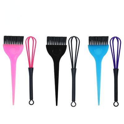 Hair Color Baking Bowl Set Pour Film Bowl Hair Color Brush Mixer Hair Salon Home DIY Hair Tools