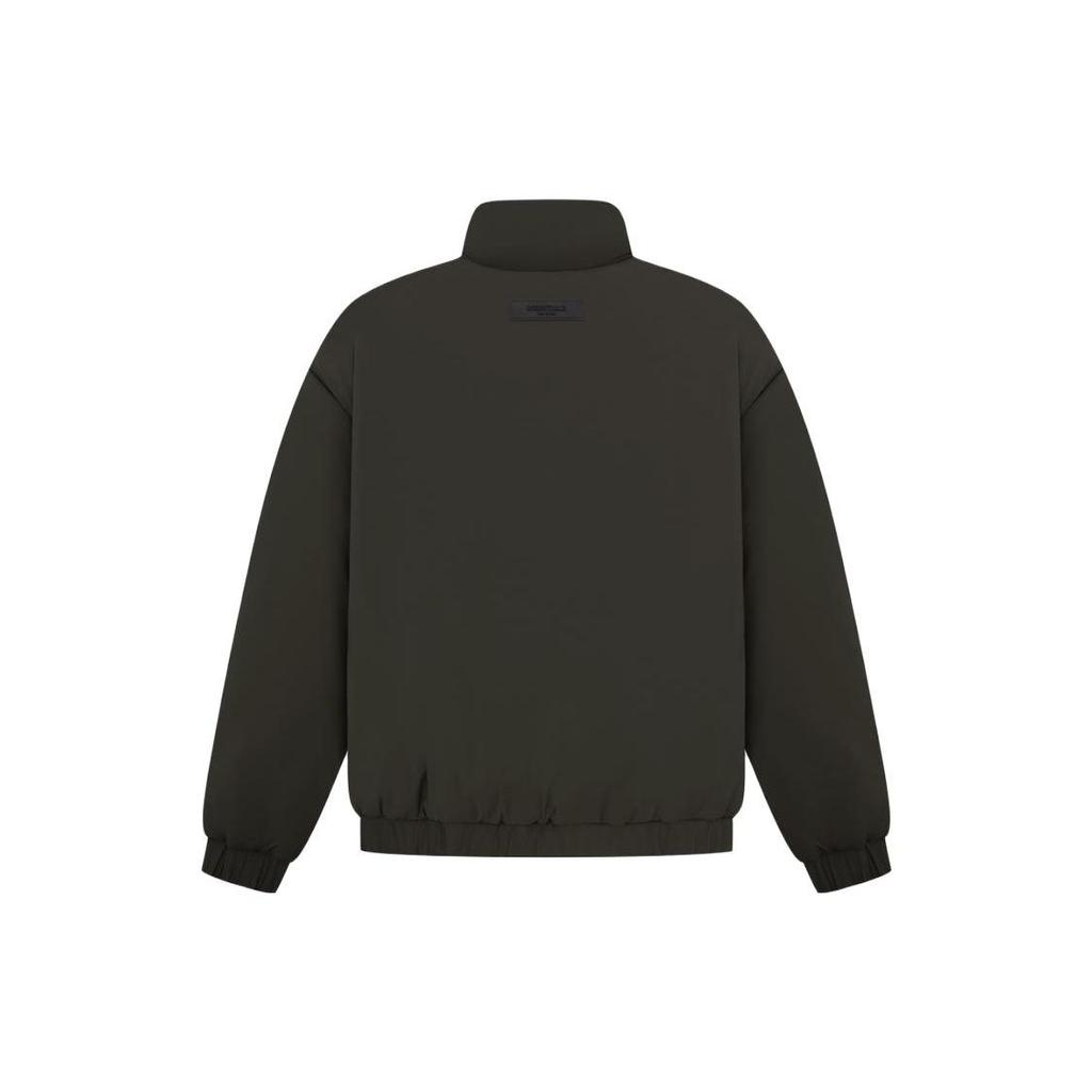 Fear of God Essentials SS23 Nylon Puffer Jacket Men Jacket Off-Black FOG-SS23-030