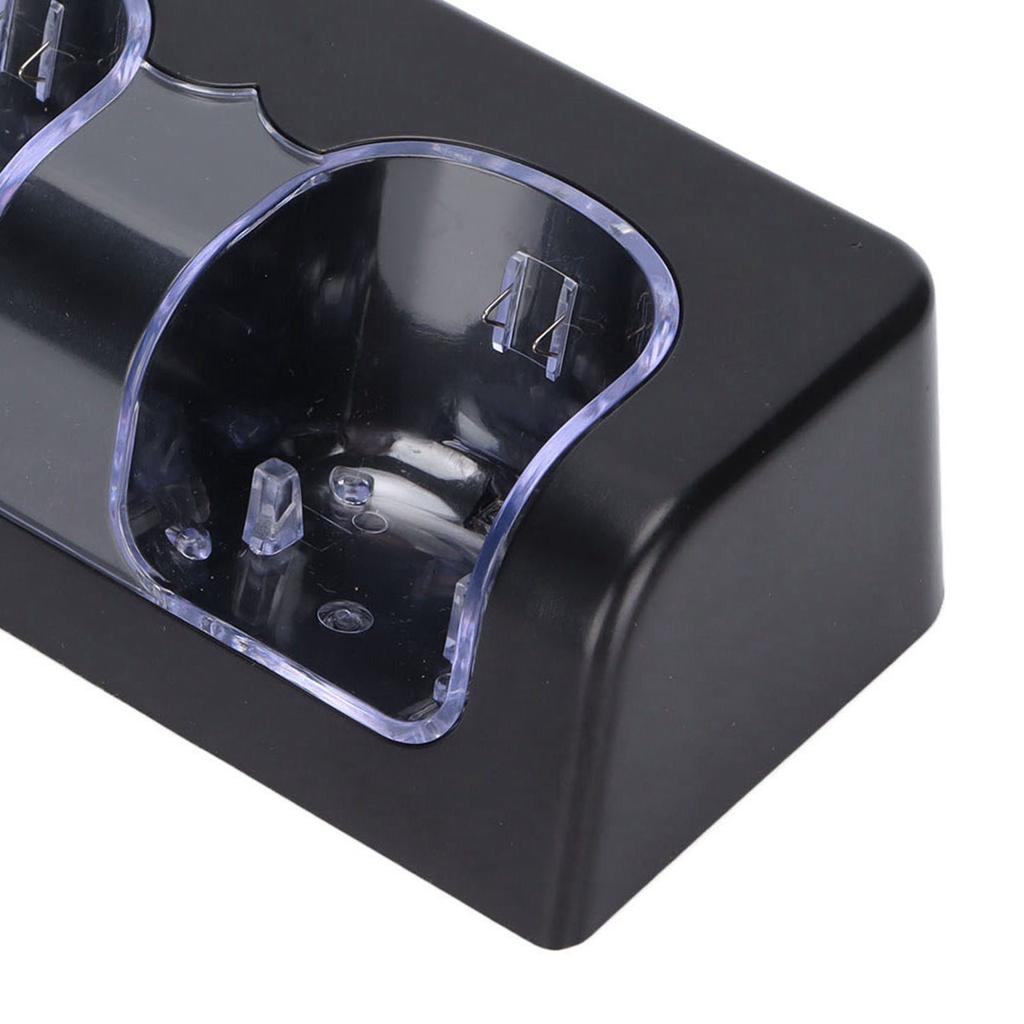 Remote Battery with Power Cord Stable Portable Dual Charging Station Dock for Game Remote Control Battery