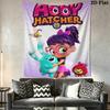 Abby Hatcher Pattern Home Decor Tapestry, Wall Hanging, Decorative RV Wall Cloth.AGT261020115