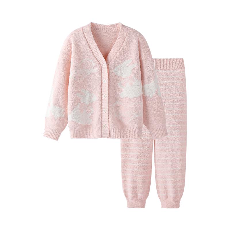 YEEHOO Kids Super Soft Coral Fleece Cartoon Pajamas & Homewear 120