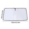 Car Windshield Sun Shade Umbrella Auto Front Window Sun Shade Protector Parasol Heat-proof Sun Protection Folding Sunshade