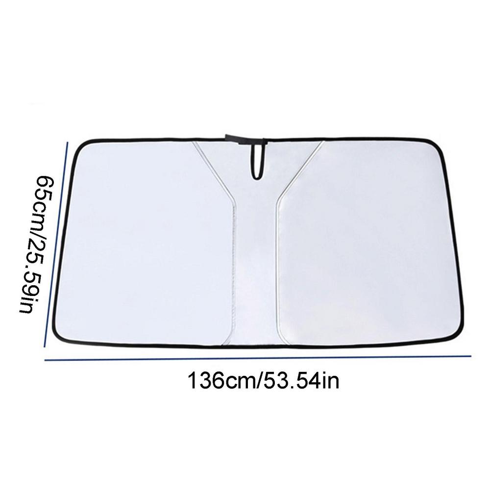 Car Windshield Sun Shade Umbrella Auto Front Window Sun Shade Protector Parasol Heat-proof Sun Protection Folding Sunshade
