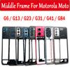 CADRU INTERMEDIAR NOU Pentru Motorola Moto G13 G31 G41 G42 G84 G23 G6 Cadru Intermediar Ramă Placă Intermediară Cu Inel Cameră Piese de Schimb