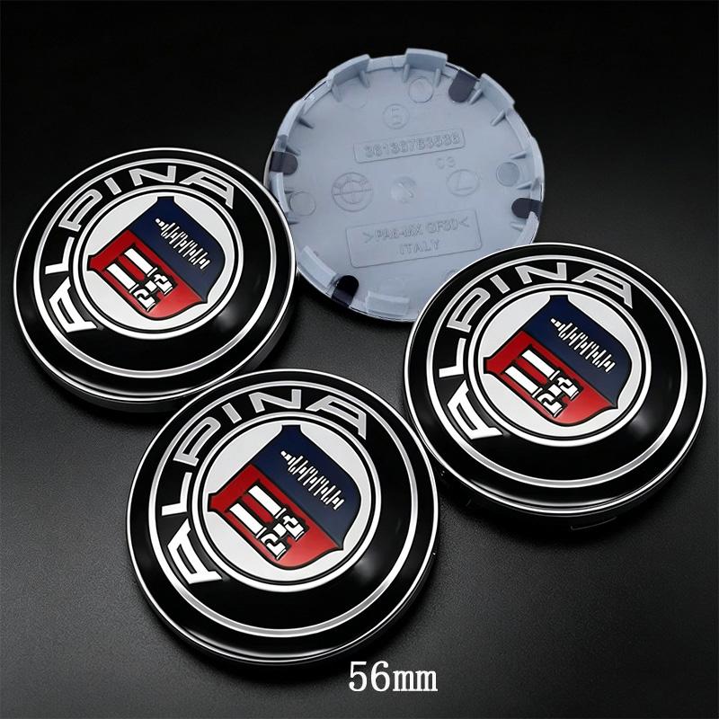 4Pcs 56mm-68mm Car Wheel Center Hub Cap Emblem For BMW M Alpina E46 E39 E53 E65 E66 G26 F30 F31 F34 G30 G70 G08 G05 G06 G01 G02