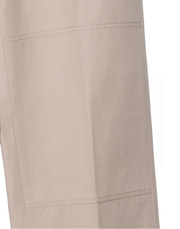 Hejiseu [His] Beige Straight Pants