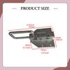 Door Lock Easy Installation Slide Latch Accessories for Courtyard Garden Metal Fence Outside