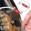Durability Brake Fluid Bleeding Tool Set One Way Gate Tube 6MM Hose Universally Fit For Automotive Motorcycle Brake Maintenance